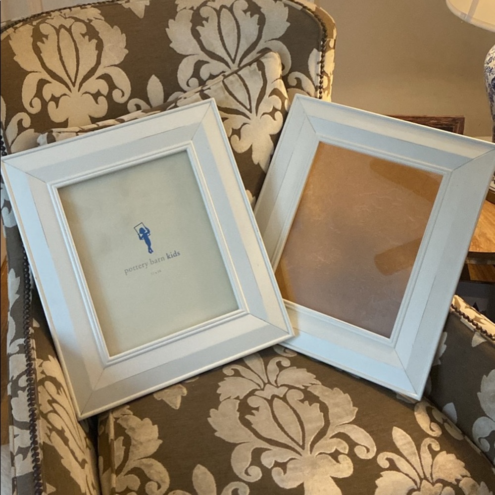 Pottery barn frames.